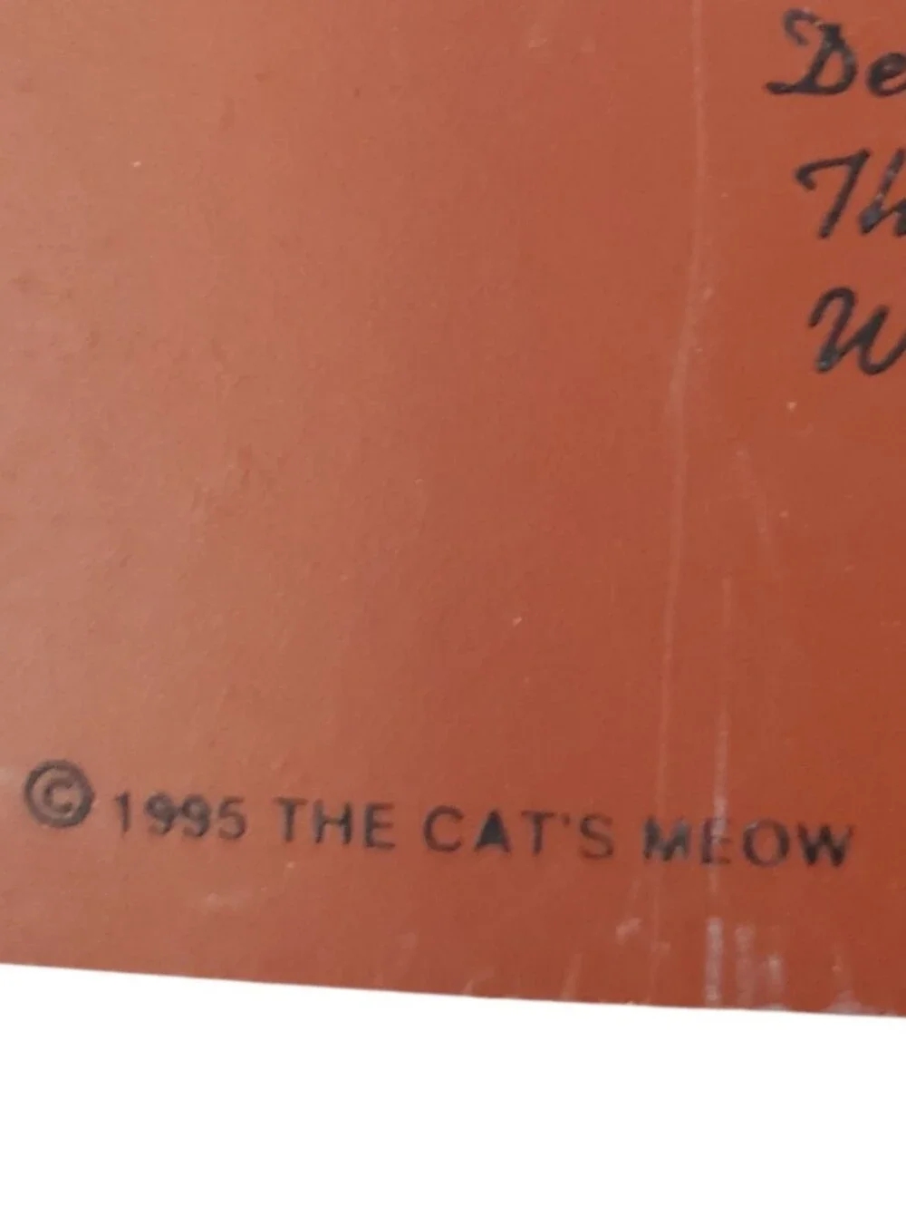 Cat's Meow Del Rose Cafe Wilmington, De 1995